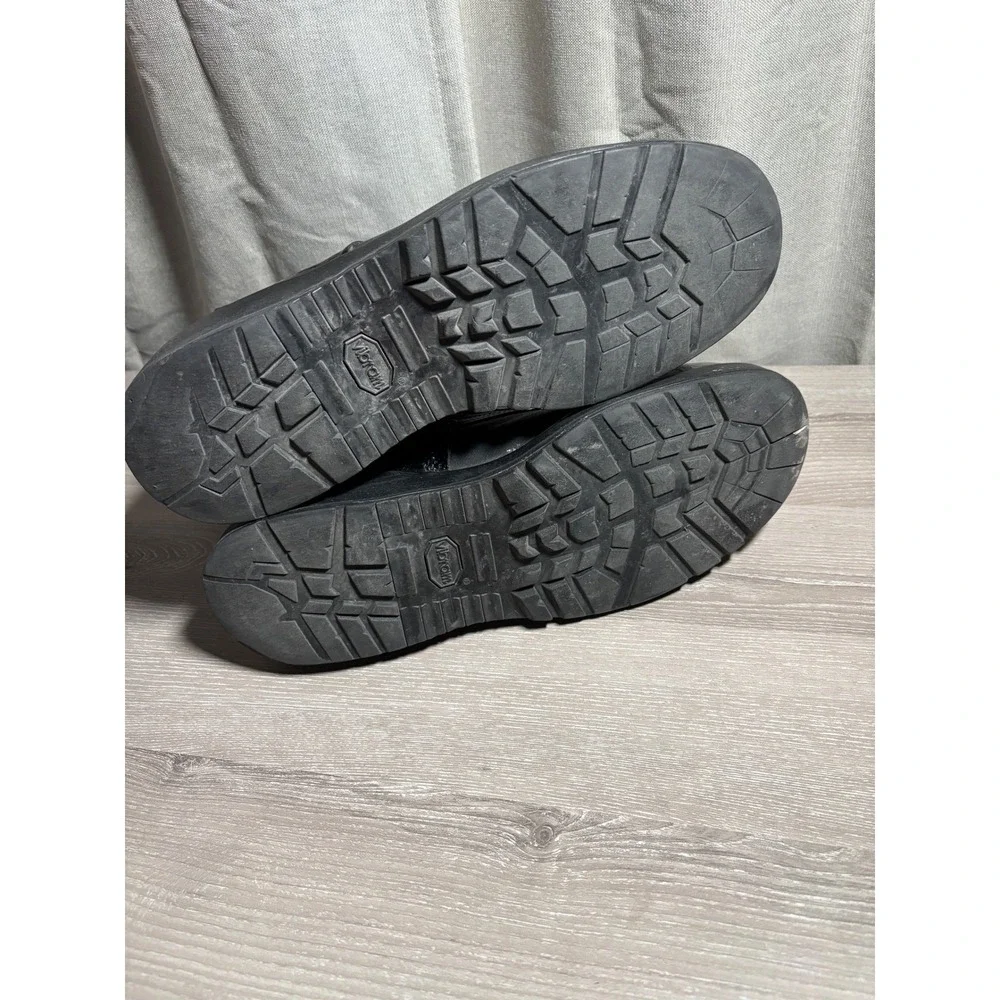 Belleville 800 TRP ST Mens 12.5 R Tactical Steel Toe Boots Black Leather Vibram